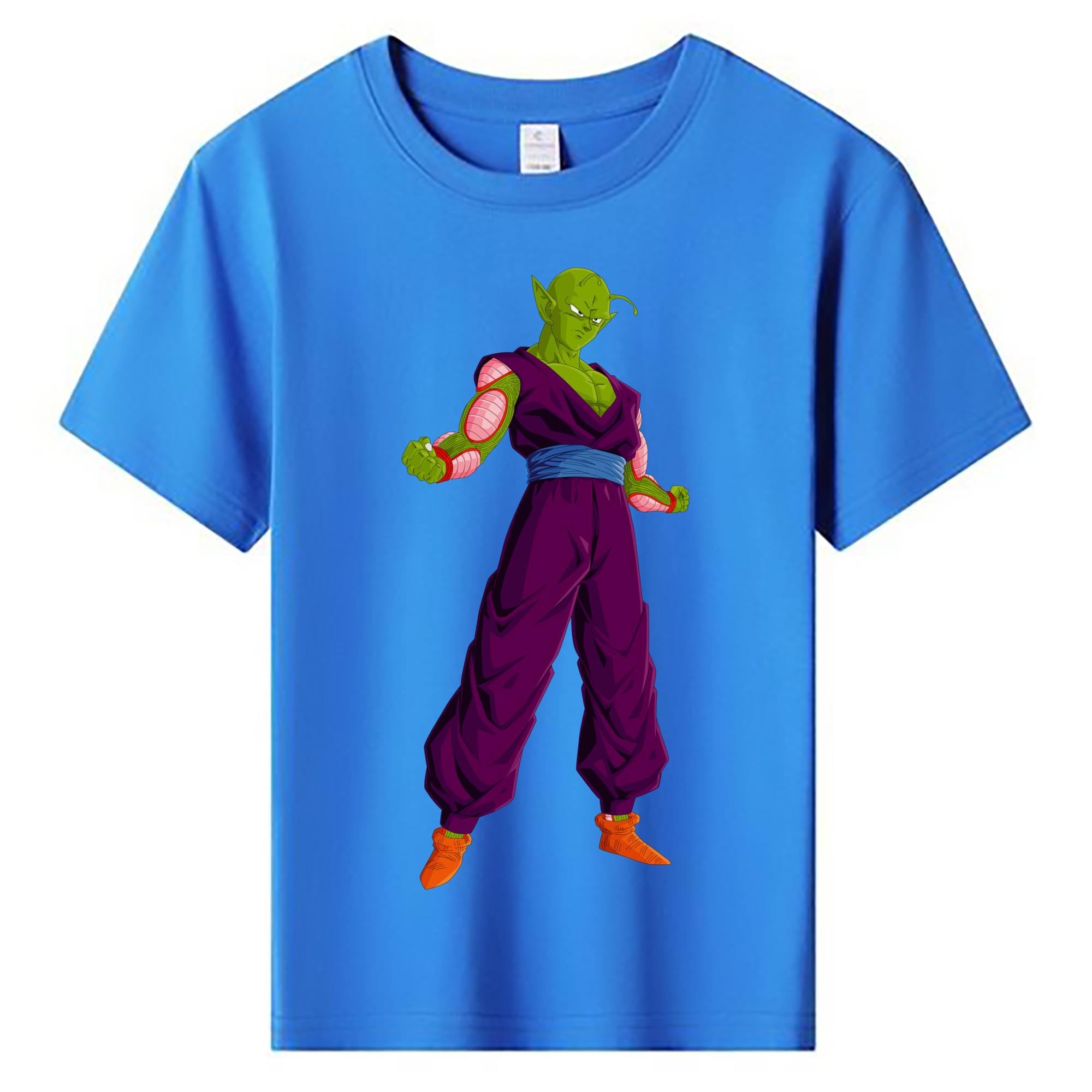 （画像用） ドラゴンボール ピッコロ DRAGON BALL Piccolo 綿100％キッズTシャツ（フロントプリント）